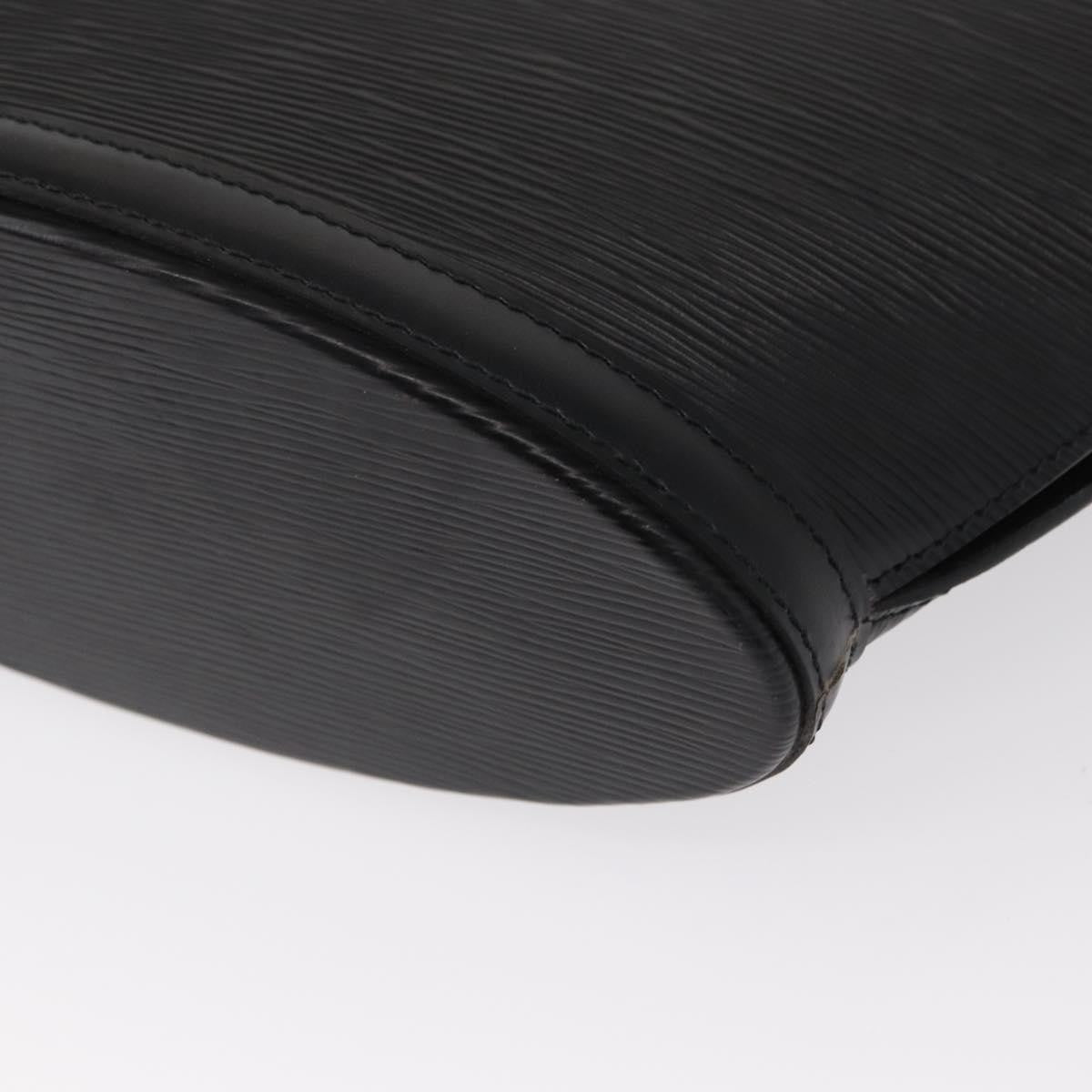 Louis Vuitton Saint Jacques Handbag Epi Leather, BLACK, LEATHER, Handbag