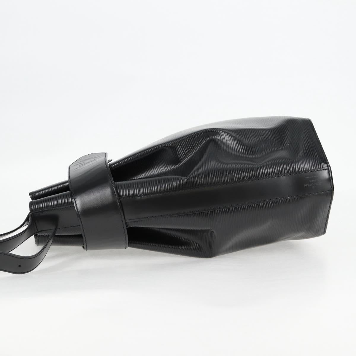 Louis Vuitton Vintage Sac d'Epaule Handbag Epi Leather, BLACK, LEATHER, Shoulder bag