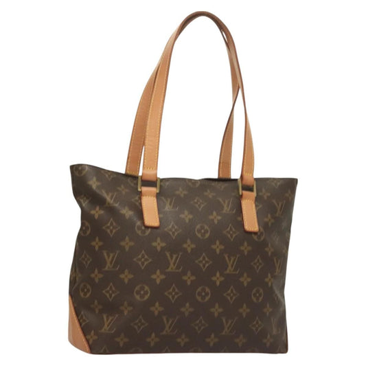 Louis Vuitton Cabas Piano Monogram Canvas, BROWN, CANVAS, Tote bag