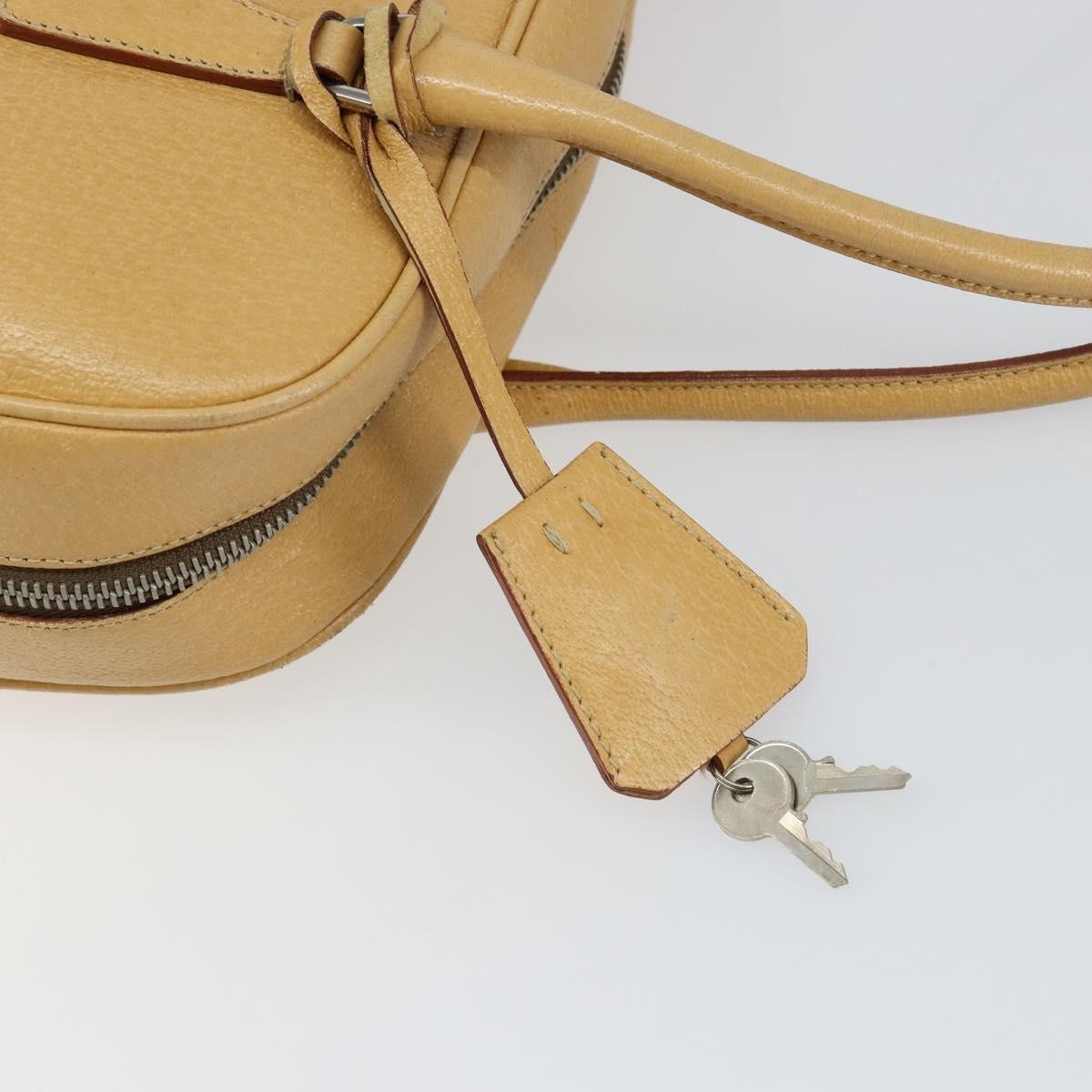 Prada Bauletto Bag Leather, BEIGE, LEATHER, Shoulder bag
