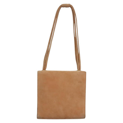 Chanel Flap Crossbody Bag Suede Patchwork, BEIGE, SUEDE, Crossbody bag