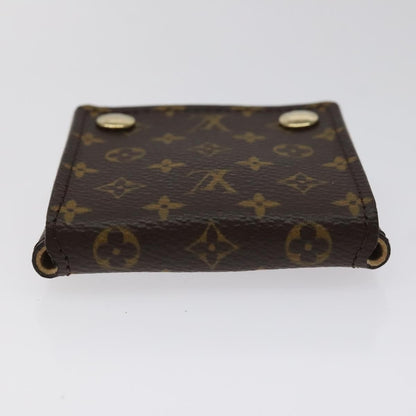 Louis Vuitton CASE JEWELRY BOX Canvas, BROWN, CANVAS, Wallets