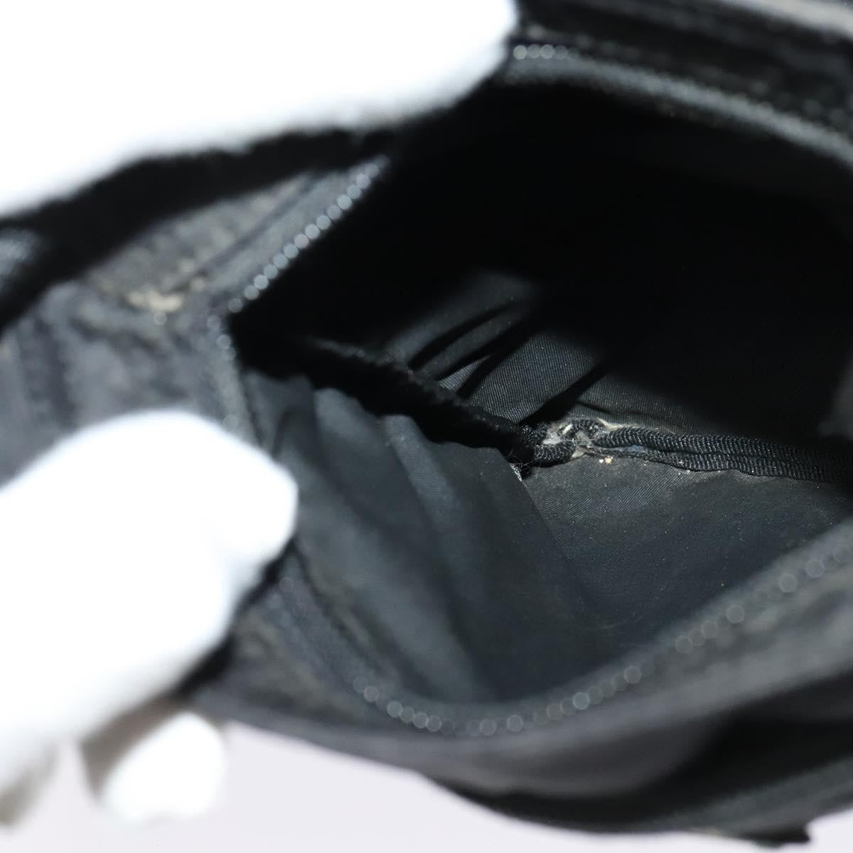 Prada Flat Messenger Bag Tessuto, BLACK, NYLON, Shoulder bag