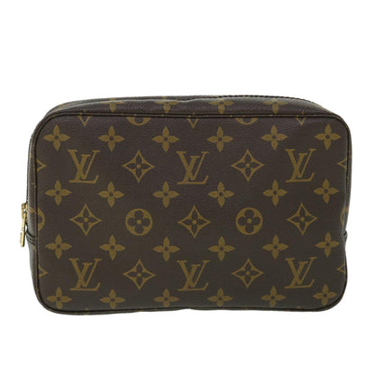 Louis Vuitton Trousse Toilette Monogram Canvas, BROWN, CANVAS, Clutche & pouche
