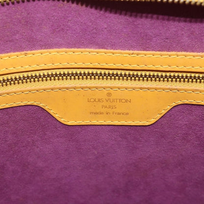 Louis Vuitton Saint Jacques Handbag Epi Leather, Yellow, Leather, Shoulder Bag