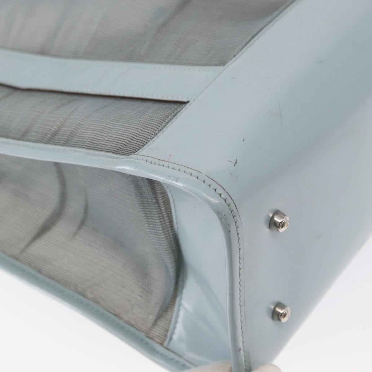 Gucci Vintage tote Leather, BLUE, LEATHER, Tote bag