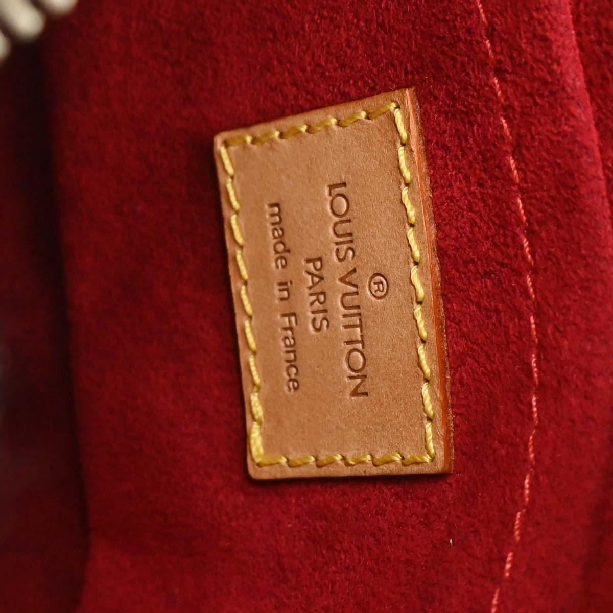 Louis Vuitton Croissant Handbag Monogram Canvas, BROWN, CANVAS, Shoulder bag