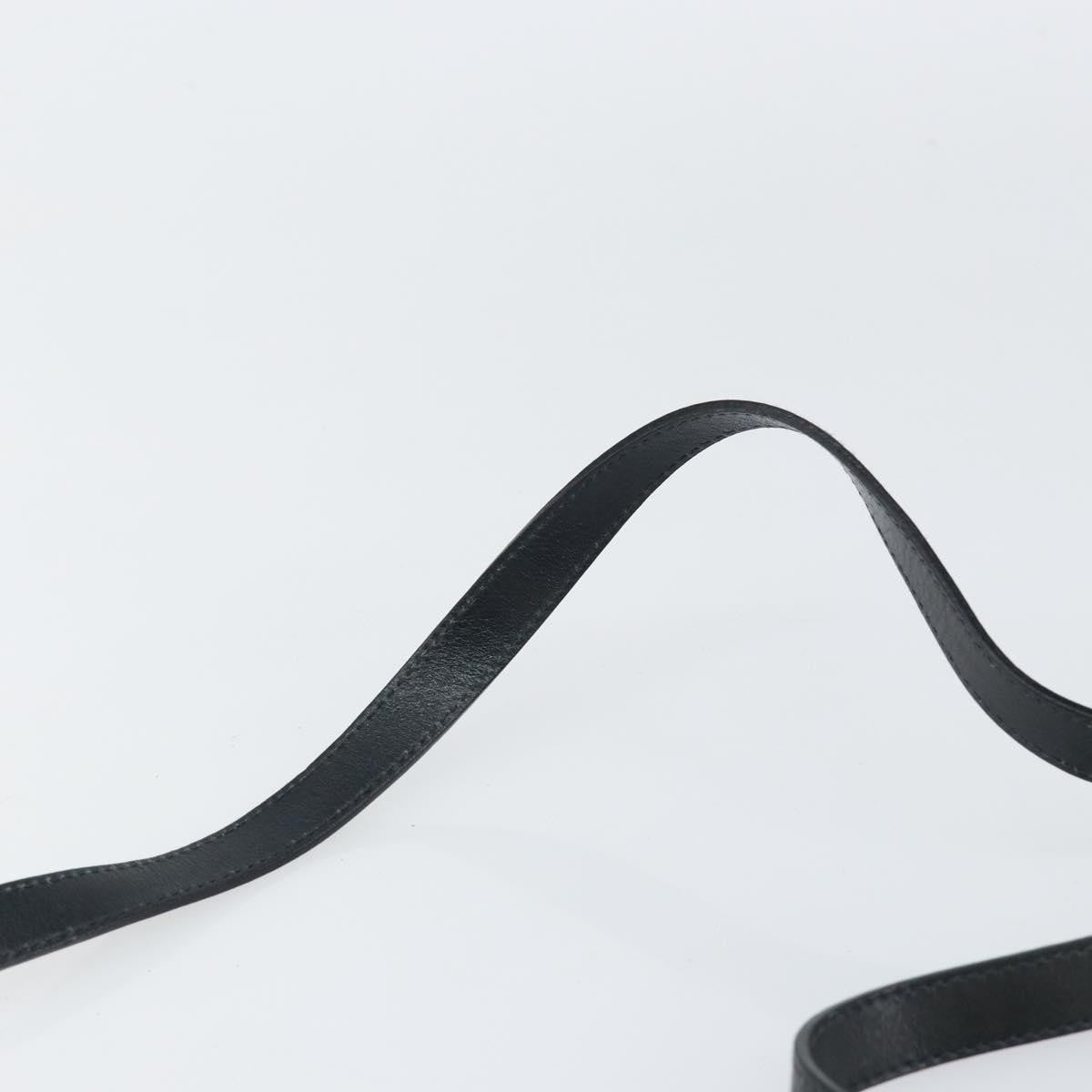 Salvatore Ferragamo Gancini Shoulder Bag Leather, BLACK, LEATHER, Shoulder bag