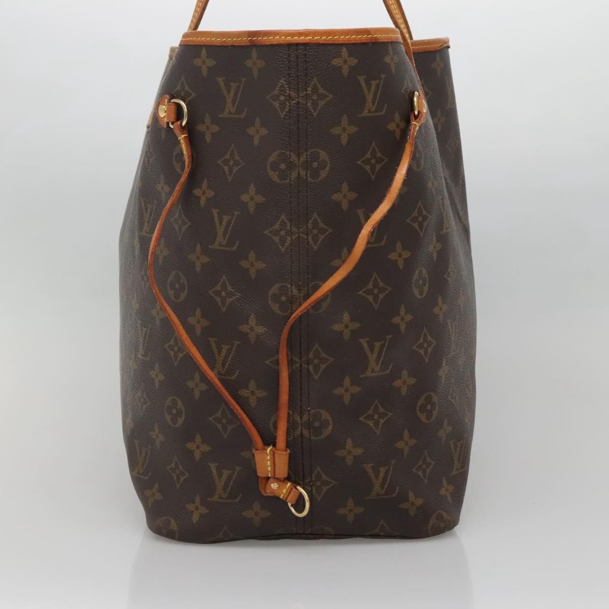 Louis Vuitton Neverfull Tote Monogram Canvas, BROWN, CANVAS, Tote bag