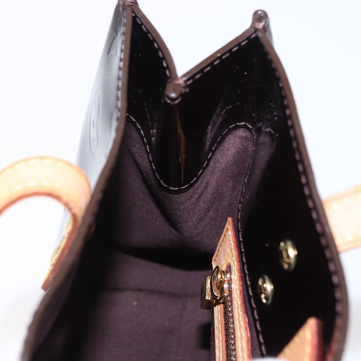 Louis Vuitton Reade Handbag Monogram Vernis, BURGUNDY, PATENT_LEATHER, Handbag