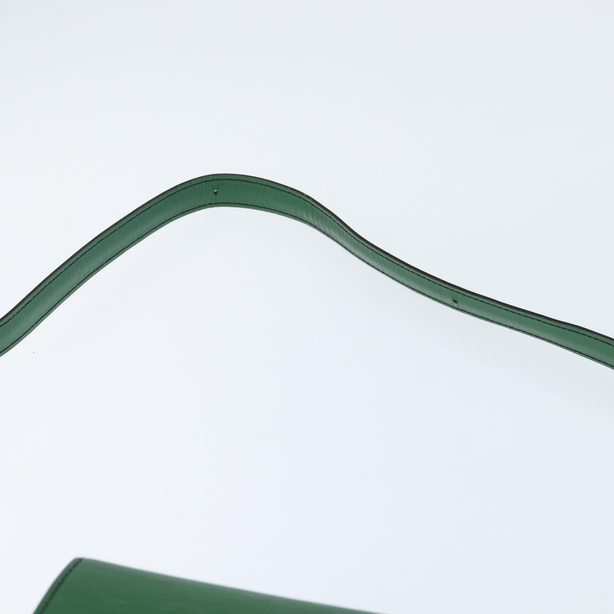 Louis Vuitton Cartouchiere Handbag Epi Leather, GREEN, LEATHER, Shoulder bag