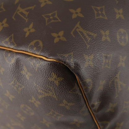 Louis Vuitton Keepall Bag Monogram Canvas, BROWN, CANVAS, Travel bag