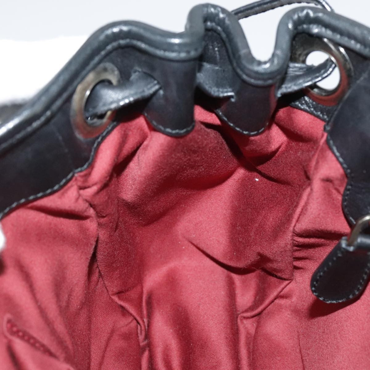 Bally Vintage Shoulder Bag Leather, BLACK, LEATHER, Shoulder bag