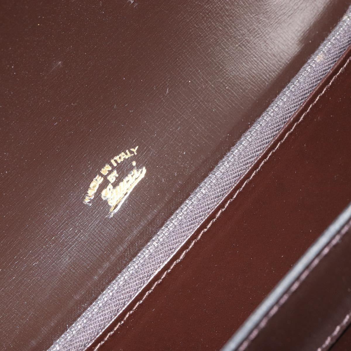 Gucci Vintage Shoulder Bag Leather, BROWN, LEATHER, Shoulder bag