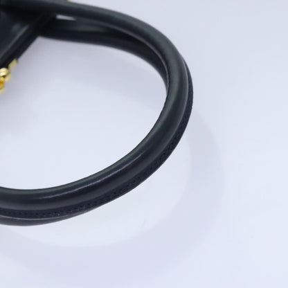 Salvatore Ferragamo Vala Handbag Leather, NAVY, LEATHER, Handbag