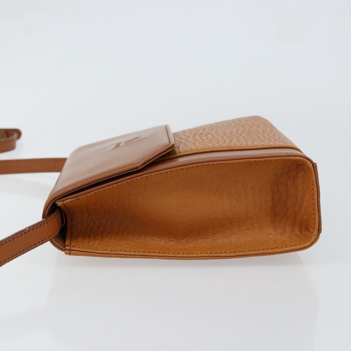 Burberry Vintage Shoulder Bag Leather, BROWN, LEATHER, Shoulder bag