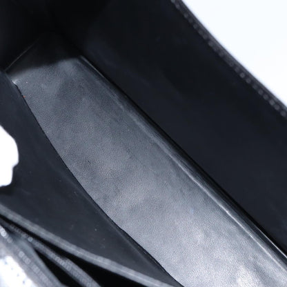 Bally Vintage Handbag Leather, BLACK, LEATHER, Handbag