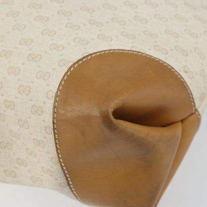 Gucci Vintage tote Canvas, WHITE, PVC, Tote bag