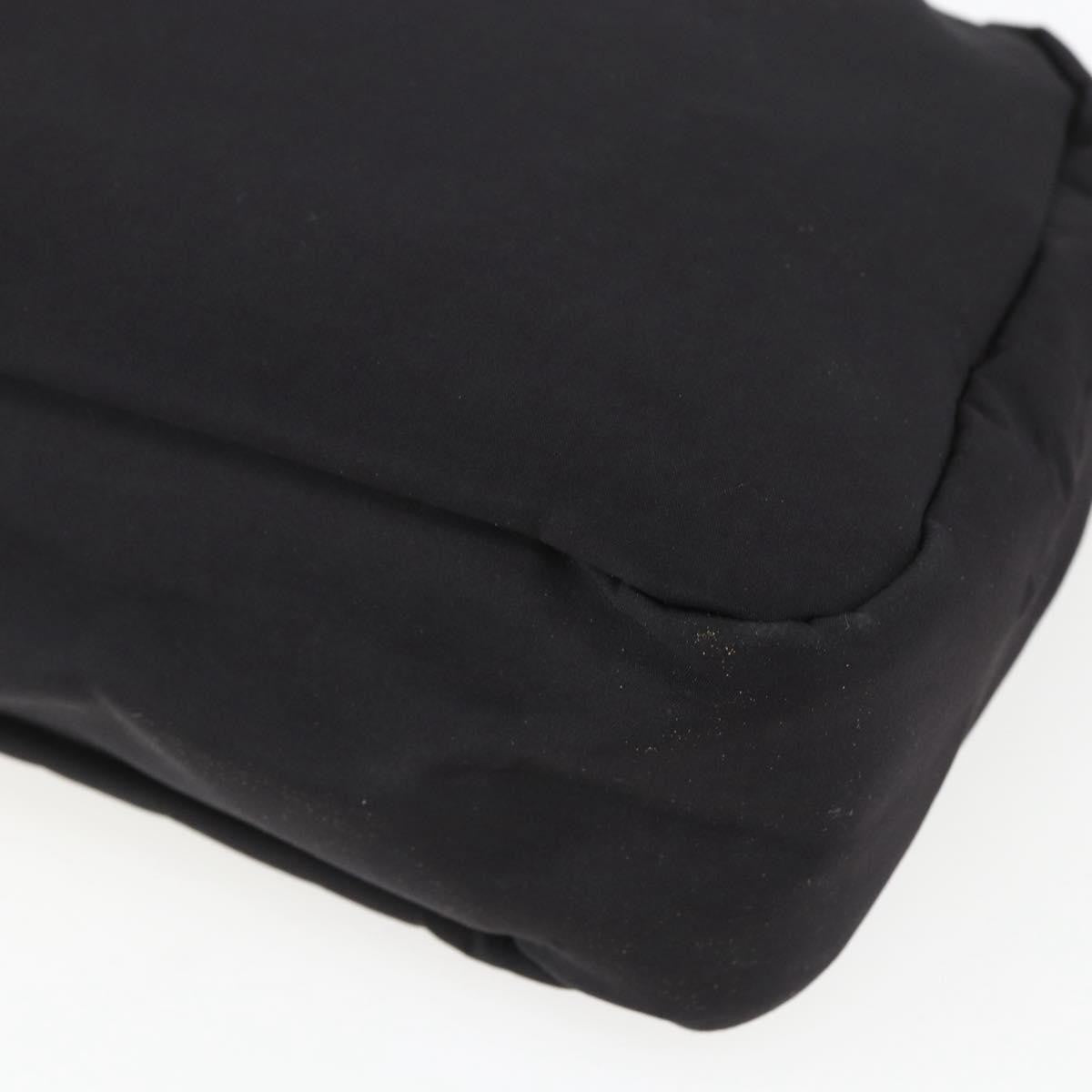 Prada Sport Zip Shoulder Bag Nylon, BLACK, NYLON, Shoulder bag