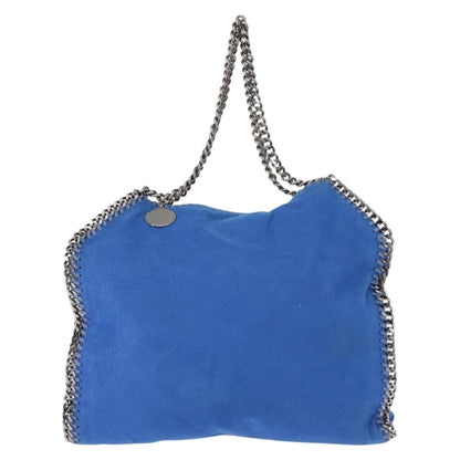 Stella McCartney Falabella Tote Shaggy Deer, BLUE, POLYESTER, Tote bag