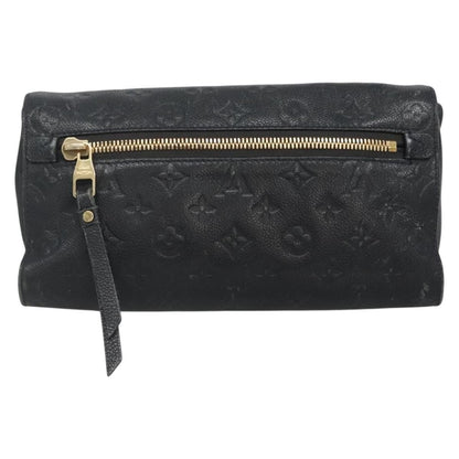 Louis Vuitton Petillante Clutch Monogram Empreinte Leather, BLACK, LEATHER, Clutche & pouche