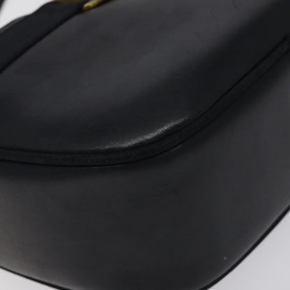 Salvatore Ferragamo Vala Shoulder Bag Leather, NAVY, LEATHER, Shoulder bag