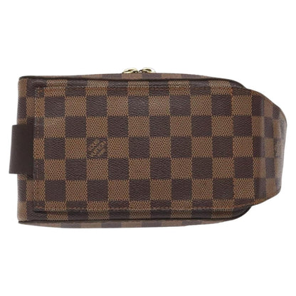 Louis Vuitton Geronimos Waist Bag Damier, BROWN, CANVAS, Shoulder bag