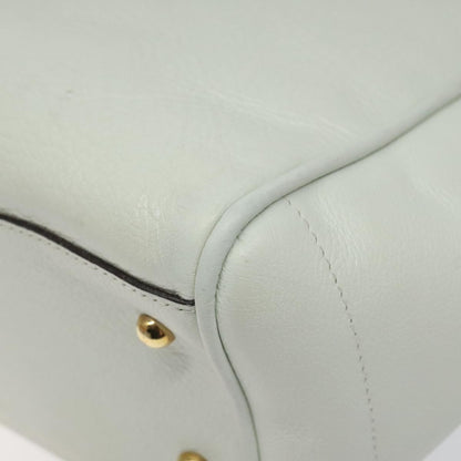 Loewe Heritage Tote Leather, WHITE, LEATHER, Tote bag