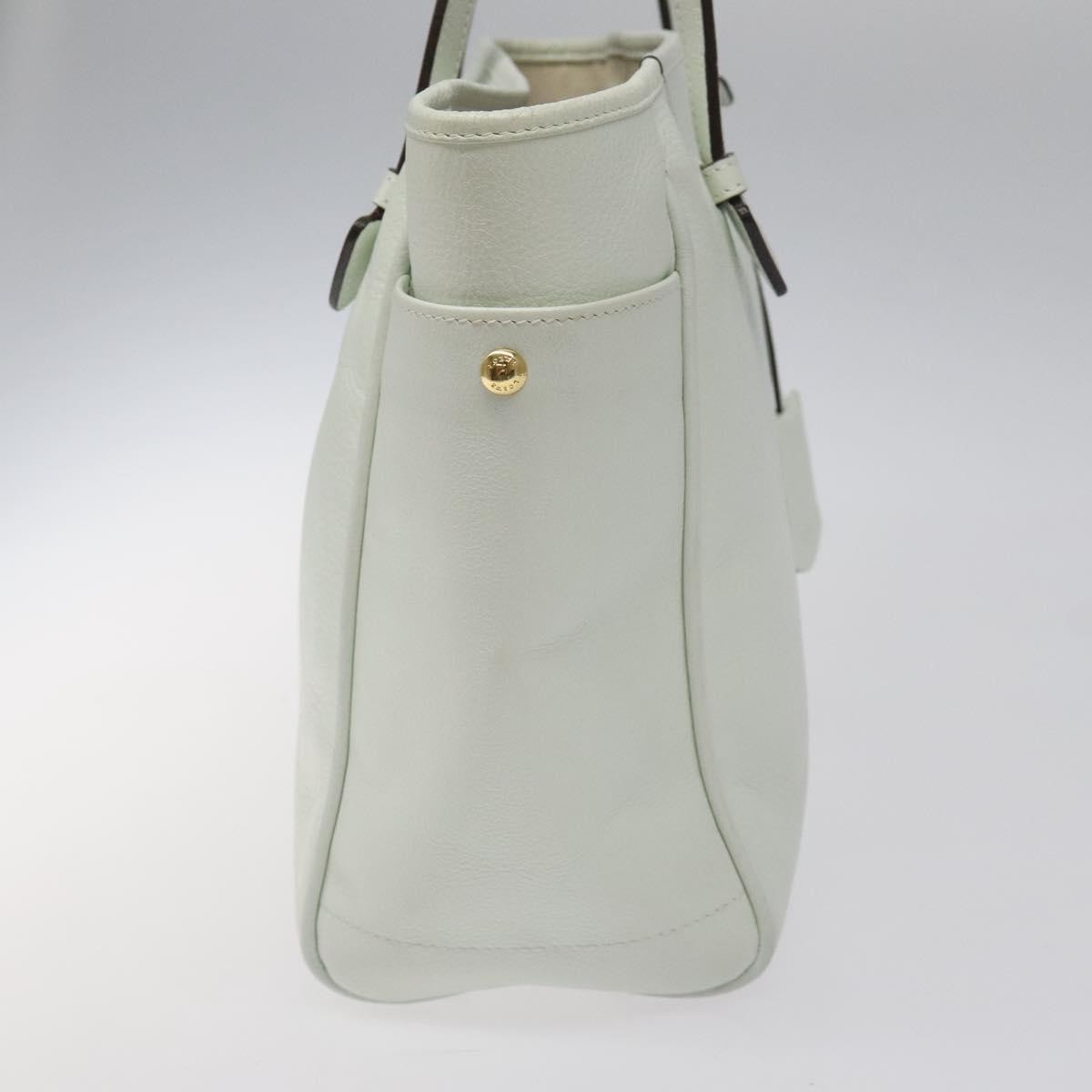 Loewe Heritage Tote Leather, WHITE, LEATHER, Tote bag