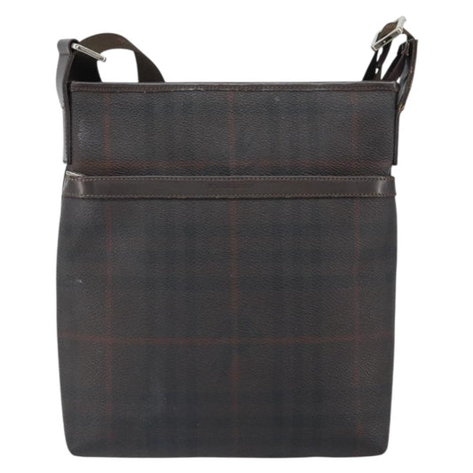 Burberry Nova check Shoulder bag Canvas, BLACK, CANVAS, Shoulder bag