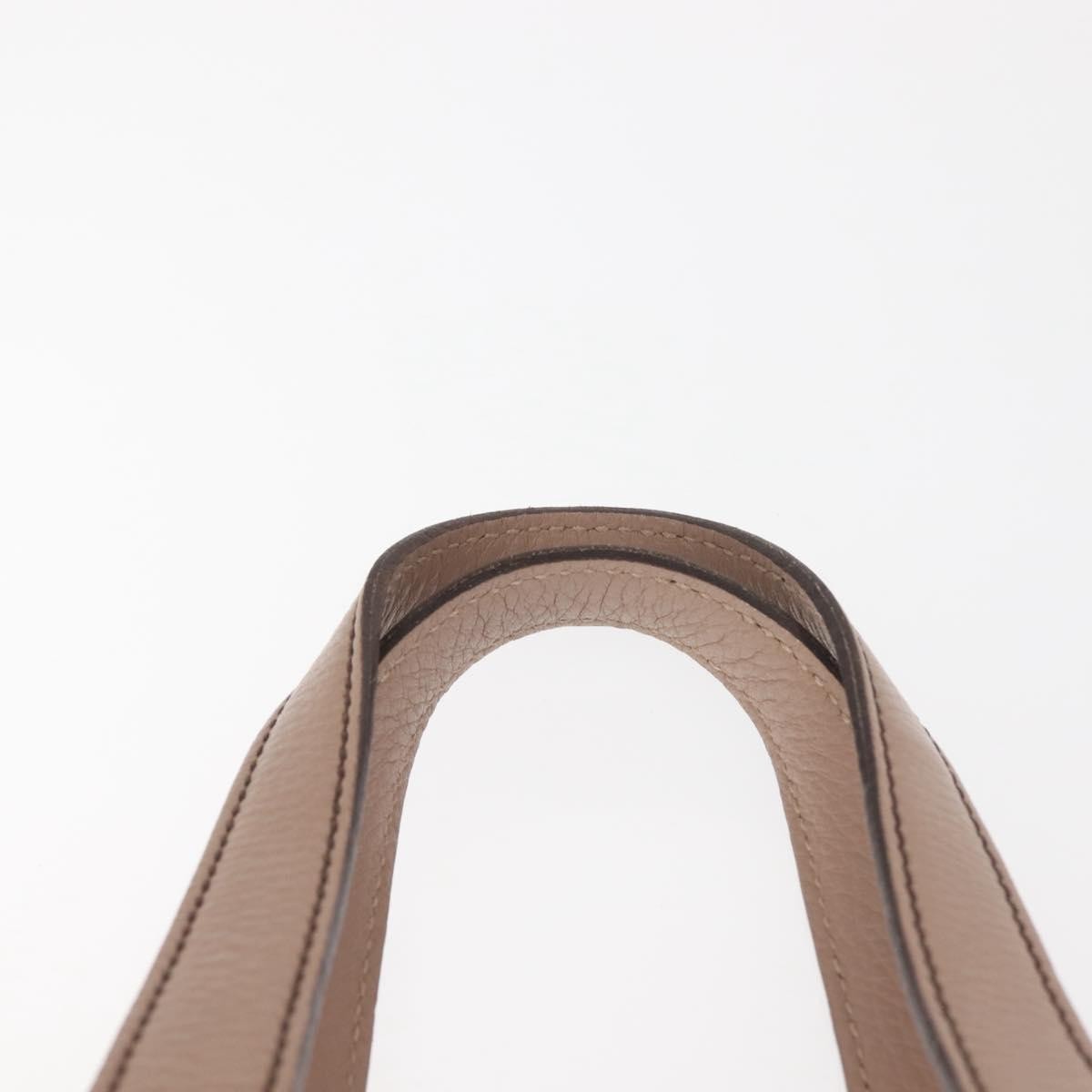 Salvatore Ferragamo Gancini Tote Leather, PINK, LEATHER, Tote bag