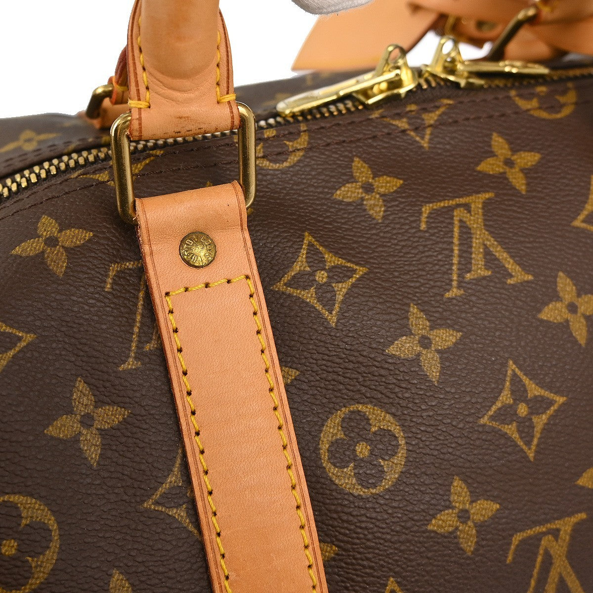 Louis Vuitton Keepall Bag Monogram Canvas, Brown, Canvas, Travel Bag