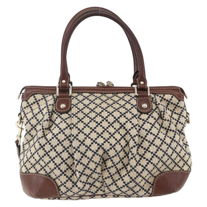 Gucci Sukey Top Handle Satchel Diamante Canvas, BEIGE, CANVAS, Handbag