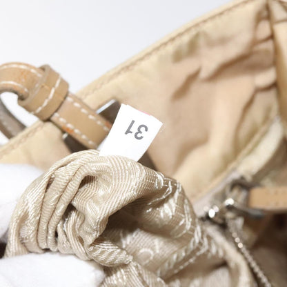Prada Open Tote Tessuto, BEIGE, NYLON, Tote bag