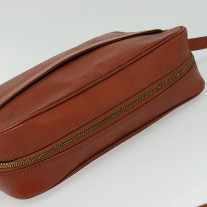 Louis Vuitton Trocadero Handbag Epi Leather, BROWN, LEATHER, Shoulder bag