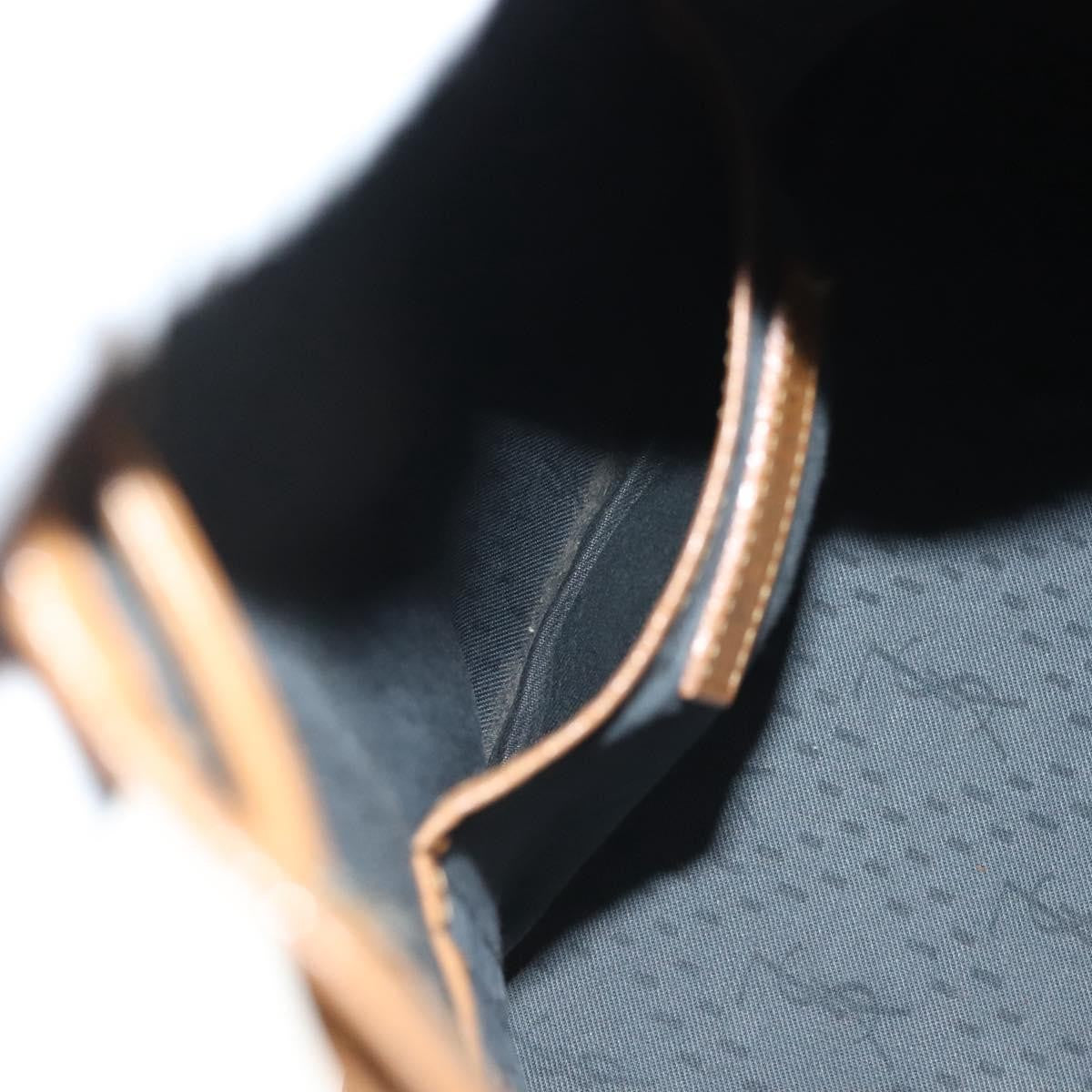 Saint Laurent Vintage Shoulder Bag PVC Leather, BLACK, PVC, Shoulder bag