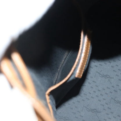 Saint Laurent Vintage Shoulder Bag PVC Leather, BLACK, PVC, Shoulder bag