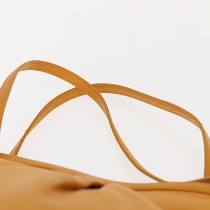 Loewe Anagram handbag Leather, YELLOW, LEATHER, Handbag