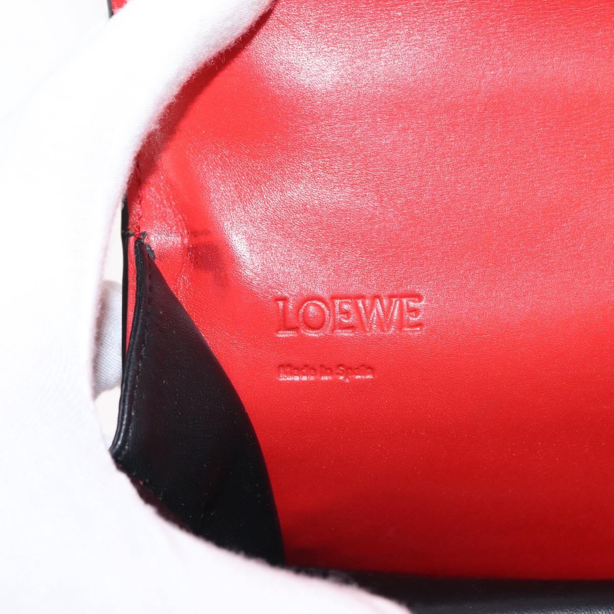 Loewe Barcelona Shoulder Bag Leather, RED, LEATHER, Shoulder bag