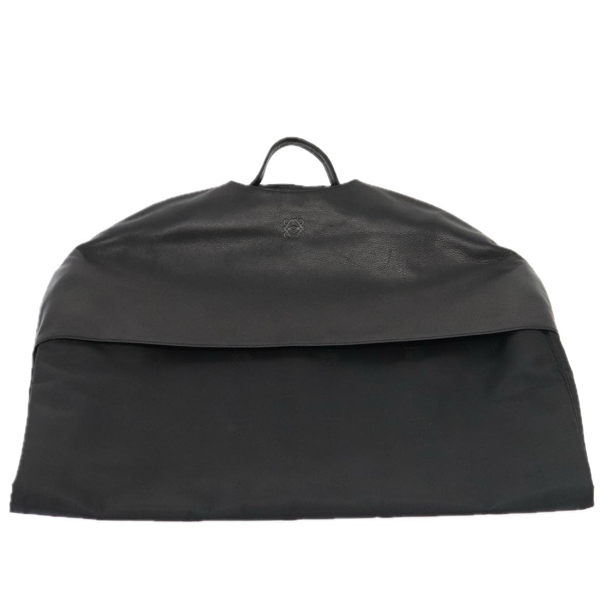 Loewe Anagram handbag Leather, BLACK, LEATHER, Handbag