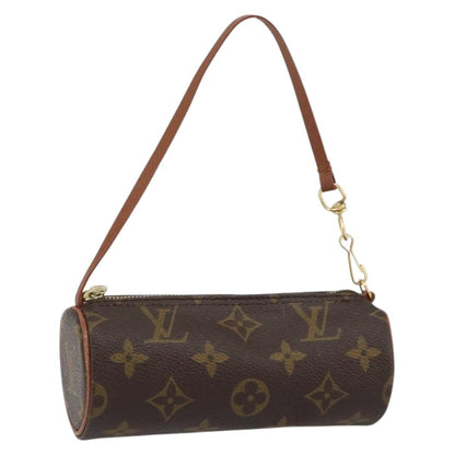 Louis Vuitton Papillon Pochette Monogram Canvas, BROWN, CANVAS, Clutche & pouche