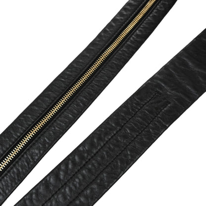 Chanel Scales Camera Bag Leather with Jersey, BLACK, LEATHER, Shoulder bag