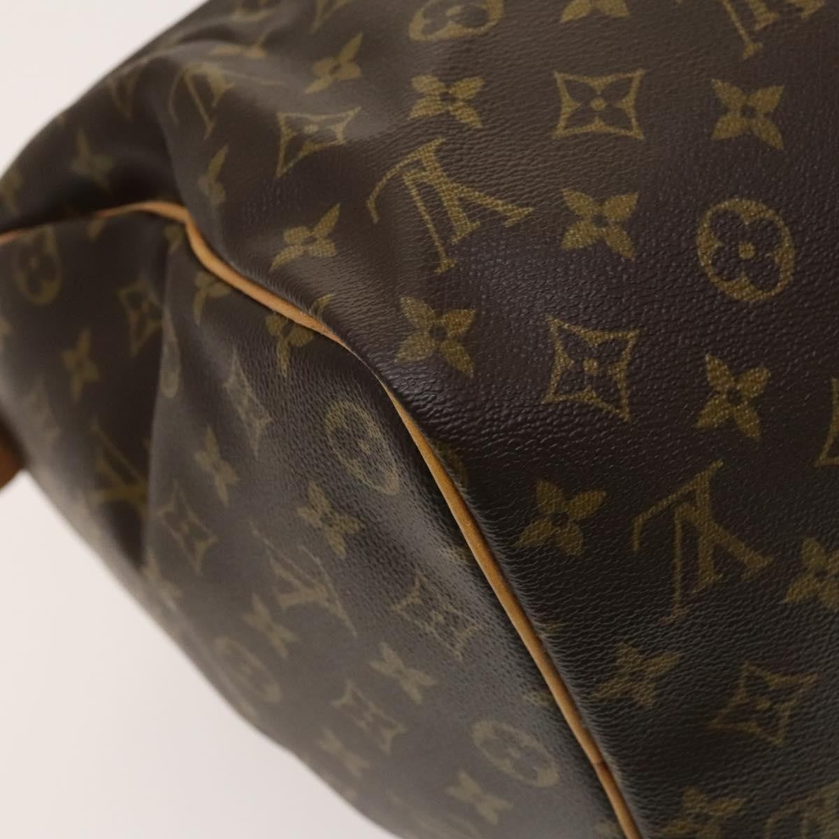 Louis Vuitton Keepall Bag Monogram Canvas, BROWN, CANVAS, Travel bag