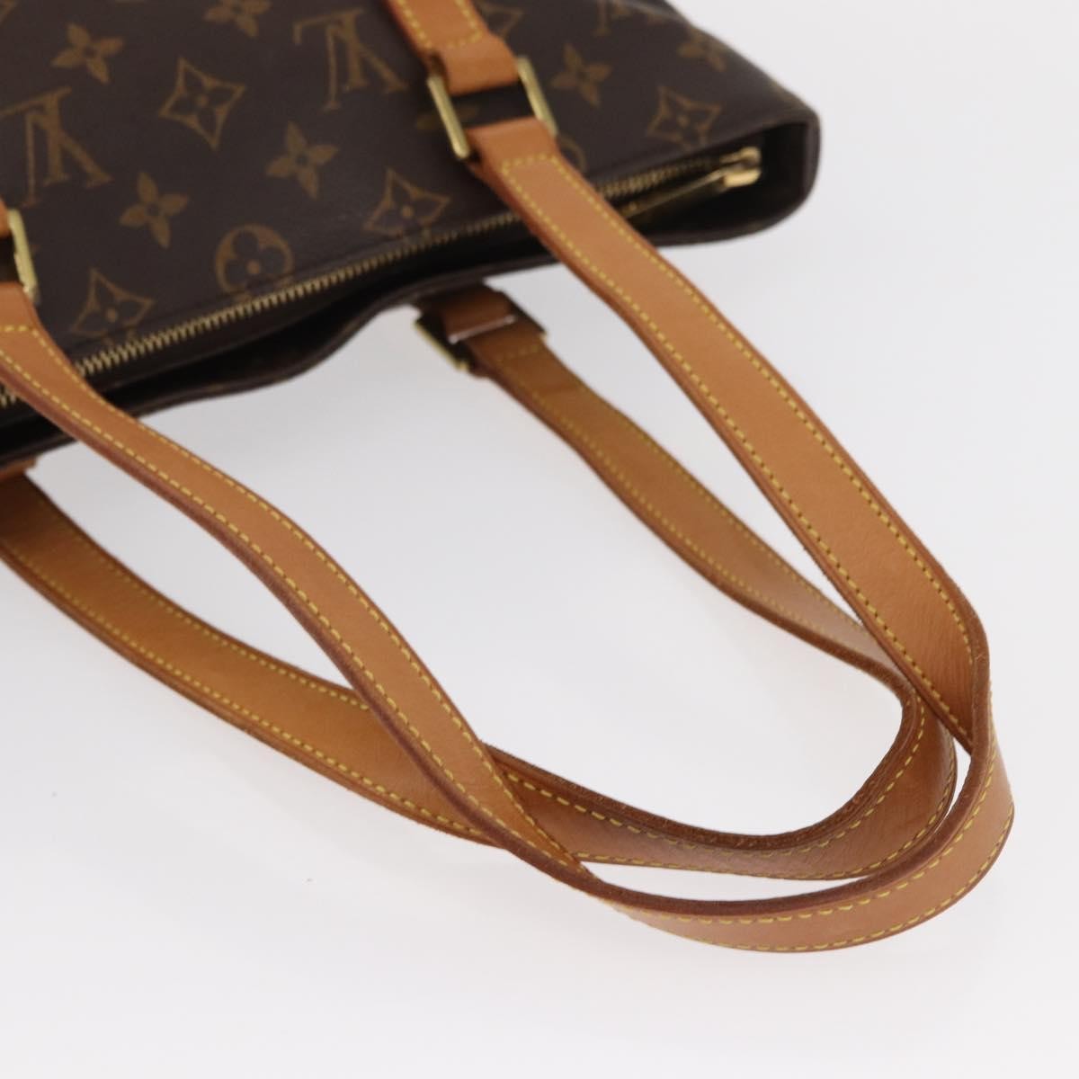 Louis Vuitton Cabas Piano Monogram Canvas, BROWN, CANVAS, Tote bag