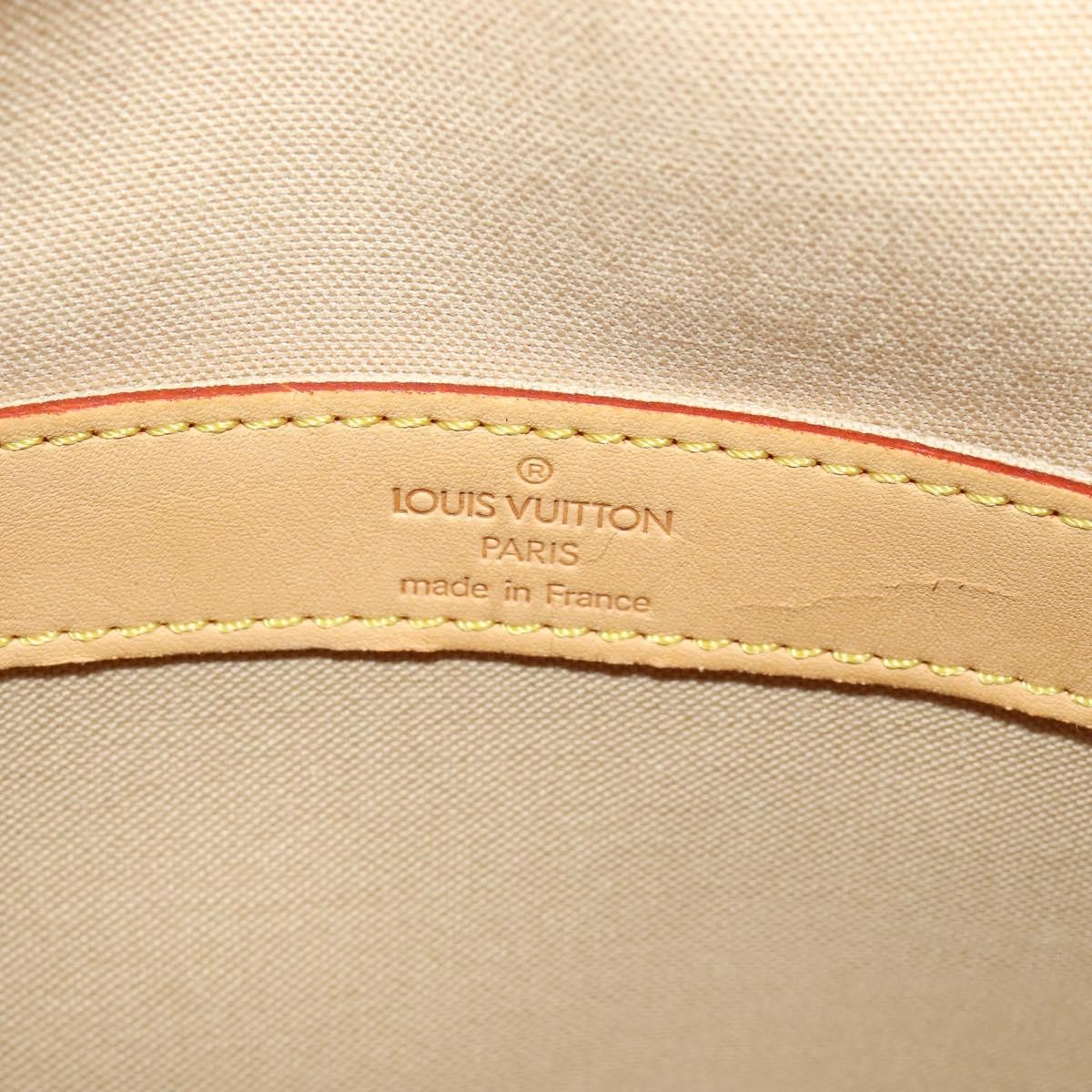 Louis Vuitton Naviglio Handbag Damier, WHITE, CANVAS, Shoulder bag