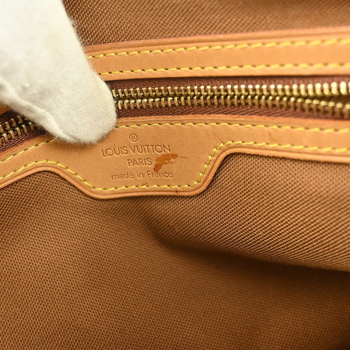 Louis Vuitton Cabas Piano Monogram Canvas, BROWN, CANVAS, Tote bag