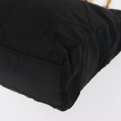 Prada Re-Edition 1995 Chain Tote Quilted Re-Nylon, BLACK, NYLON, Shoulder bag
