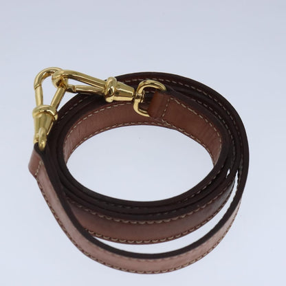 Celine Vintage Convertible Top Handle Bag Macadam Coated Canvas, Brown, Canvas, Handbag