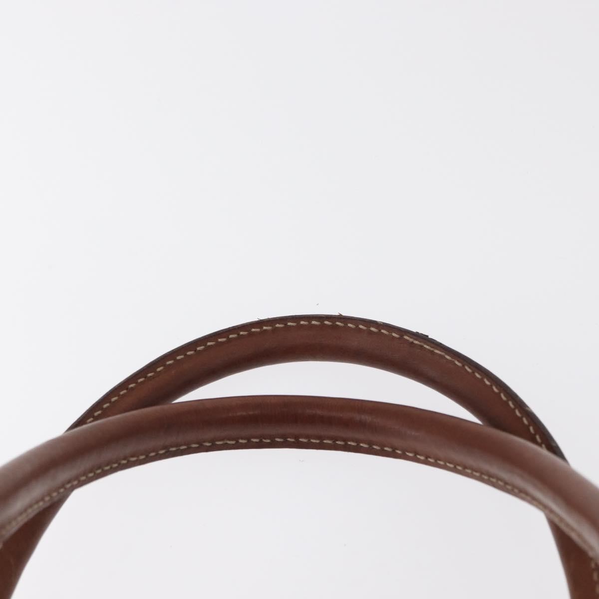 Celine Vintage Macadam Boston bag Canvas, BROWN, CANVAS, Travel bag