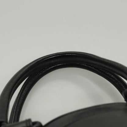 Bally Vintage Shoulder Bag Leather, BLACK, LEATHER, Shoulder bag